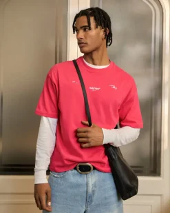 Nude Project Global Soon Tee Raspberry Fashion