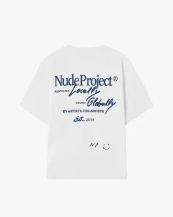 Nude Project Global Soon Tee White Hot