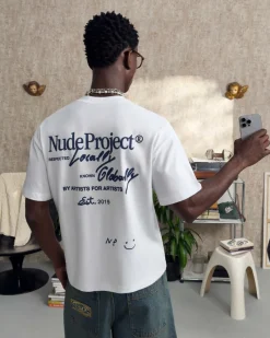 Nude Project Global Soon Tee White Hot