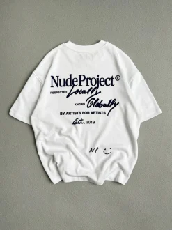 Nude Project Global Soon Tee White Hot