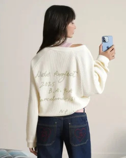 Nude Project Global Soon Waffle Polo Off-White Online