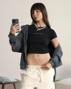 Nude Project Global Soon Waffle Zip-Up Hoodie Ash Outlet