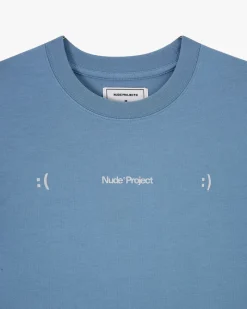 Nude Project God is a DJ Tee Baby Blue Fashion