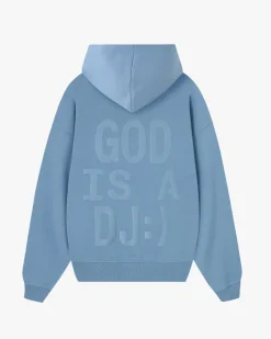 Nude Project God is a DJ Zip-Up Blue Outlet