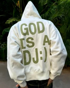 Nude Project God is a DJ Zip-Up Marhsmallow Hot