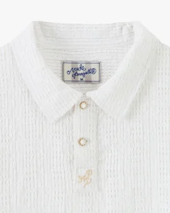 Nude Project Half Polo White Outlet