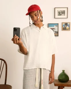 Nude Project Half Polo White Outlet