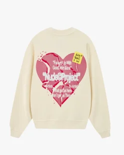 Nude Project Heartbroken Sweatshirt Marshmallow Best