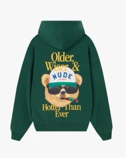 Nude Project Hot Hoodie Green Fashion