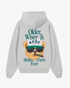 Nude Project Hot Hoodie Grey Melange Best