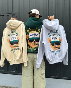 Nude Project Hot Hoodie Grey Melange Best