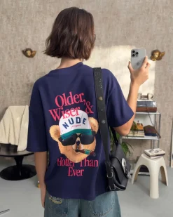 Nude Project Hot Tee Navy Discount