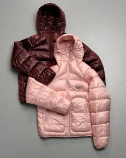 Nude Project Iconic Puffer Jacket Burgundy Outlet