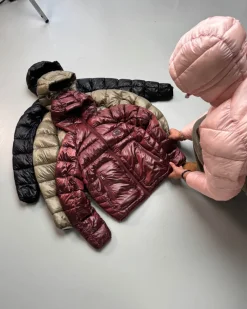 Nude Project Iconic Puffer Jacket Burgundy Outlet
