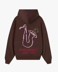 Nude Project Jazz Café Hoodie Brown Clearance