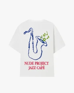 Nude Project Jazz Café Tee White Fashion