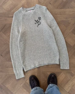 Nude Project Jonion Knit Sweater Grey Melange Hot