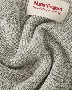 Nude Project Jonion Knit Sweater Grey Melange Hot