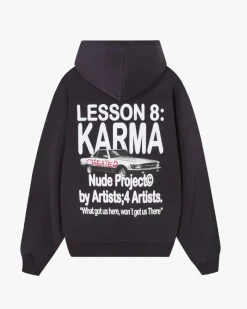 Nude Project Karma Hoodie Ash Sale