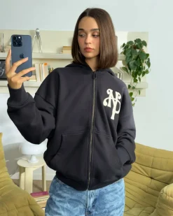 Nude Project Kill Bill Zip-Up Hoodie Ash Sale