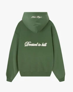 Nude Project Kill Bill Zip-Up Hoodie Green Online