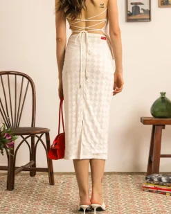 Nude Project Laca Skirt White Best
