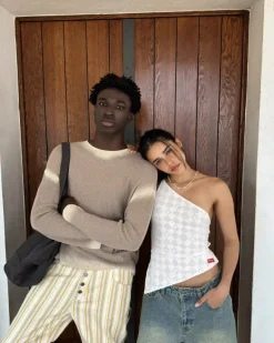 Nude Project Laca Top White Clearance