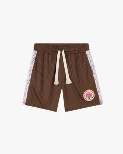 Nude Project Lace Football Short Brown Online