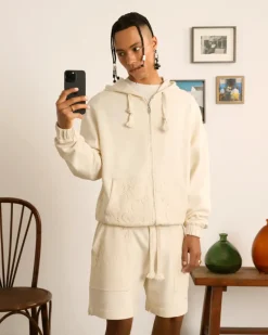 Nude Project Lace Zip-Up Hoodie Sale