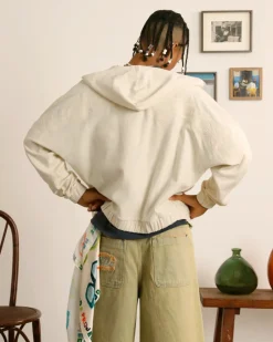 Nude Project Lace Zip-Up Hoodie Sale