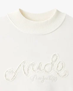 Nude Project Lacy Sweatshirt Off-White Sale