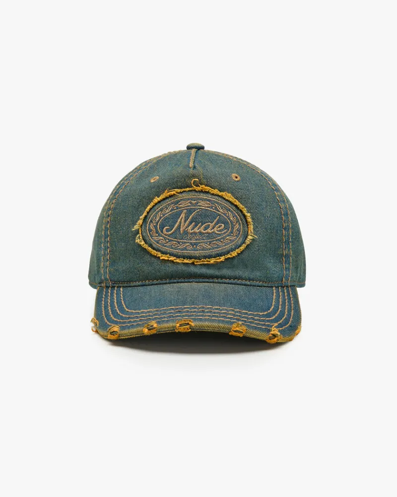 Nude Project Laurel Denim Cap Green Sale