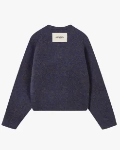 Nude Project Le Marais Knit Sweater  Navy Outlet
