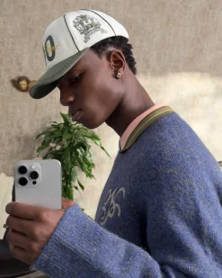 Nude Project Le Marais Knit Sweater  Navy Outlet