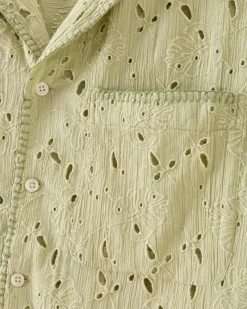 Nude Project Leaf Shirt Green New