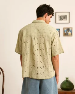 Nude Project Leaf Shirt Green New