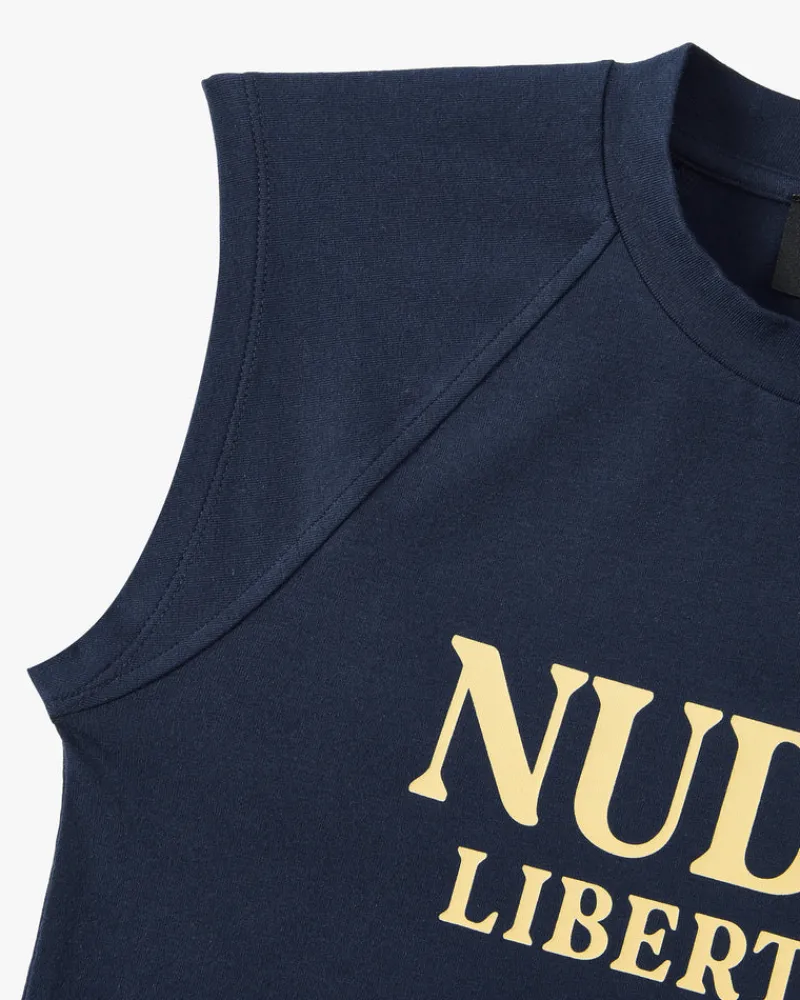 Nude Project Liberté Top Navy Hot