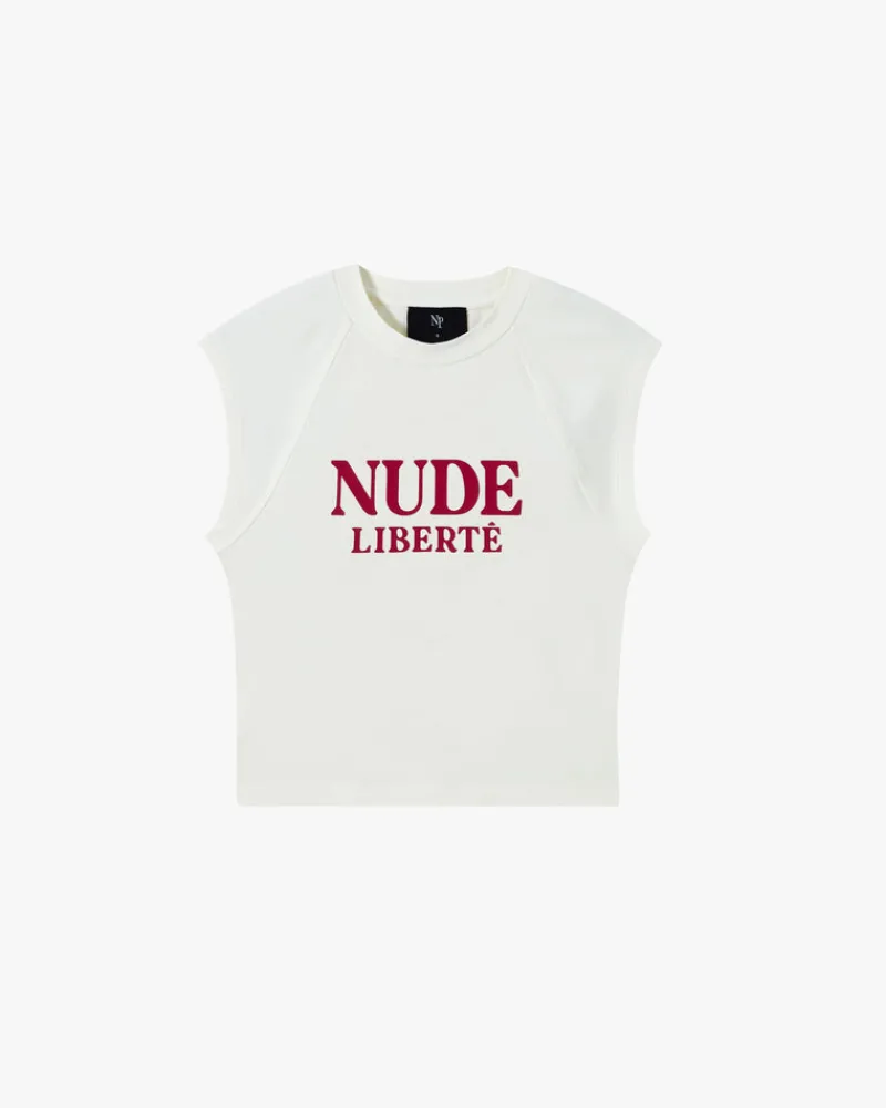 Nude Project Liberté Top White Best