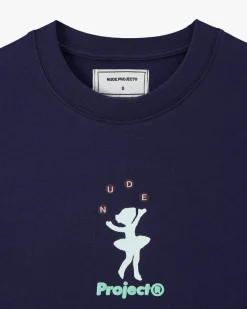 Nude Project Lil'Rebel Tee Navy New