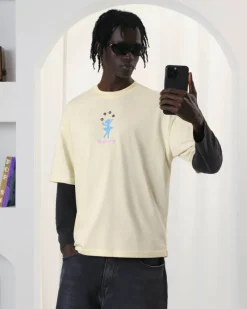 Nude Project Lil'Rebel Tee Soft Yellow Fashion