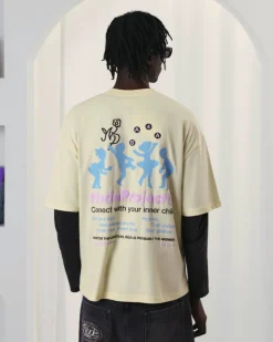 Nude Project Lil'Rebel Tee Soft Yellow Fashion