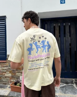 Nude Project Lil'Rebel Tee Soft Yellow Fashion