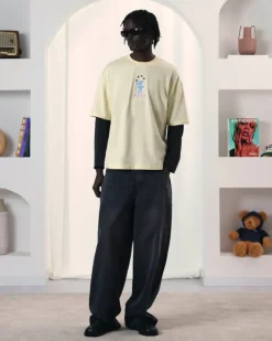 Nude Project Lil'Rebel Tee Soft Yellow Fashion