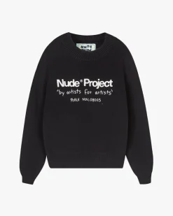 Nude Project Liqueza Knit Black Discount