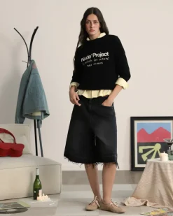 Nude Project Liqueza Knit Black Discount