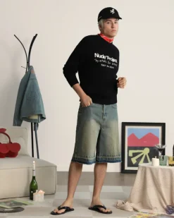 Nude Project Liqueza Knit Black Discount