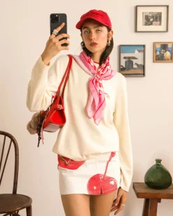 Nude Project Liqueza Knit Marshmallow Clearance