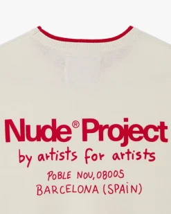 Nude Project Liqueza Knit Marshmallow Clearance