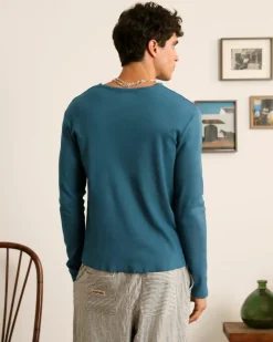 Nude Project Liquid Longsleeve Tee Windward Blue Online