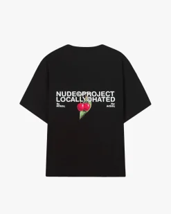 Nude Project Locally Hated Cherry Tee Black Outlet